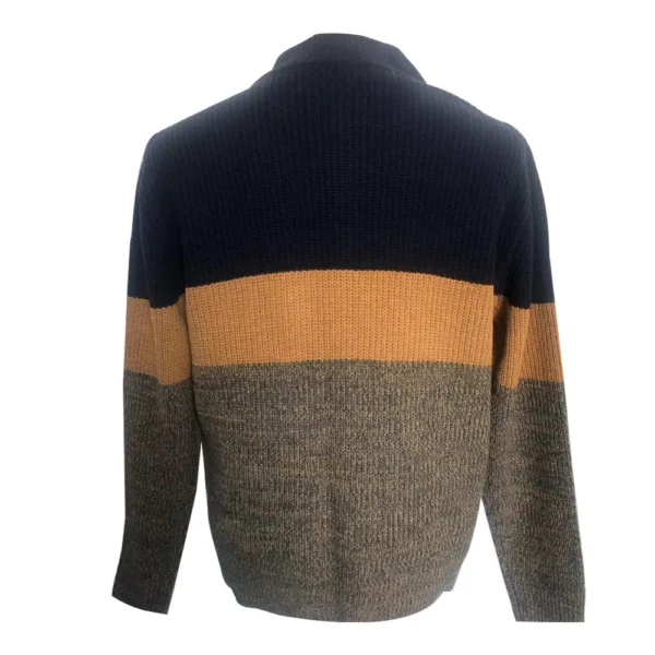 Men's Sweater, Men's Casual Knitted Pullover, Loose Fit, Long Sleeved - Image 8