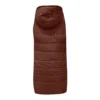 Women's Fashion Solid Color Hooded Single-Breasted Mid-Length Cotton Vest Slim - Image 10