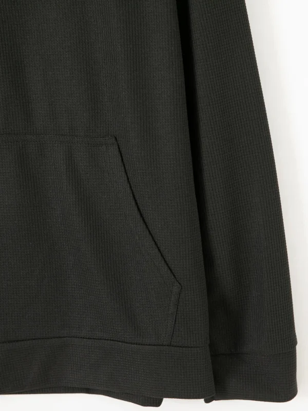 High neck solid color half zip pocket long sleeve for men - Image 12