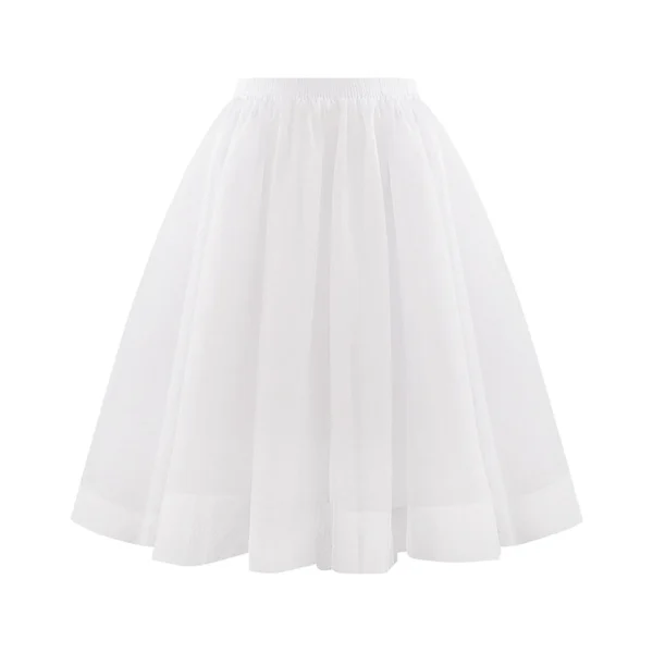 Women's Fashion Solid Color Half Skirt Party Ballet Puff Skirt Mesh Skirt - Image 52