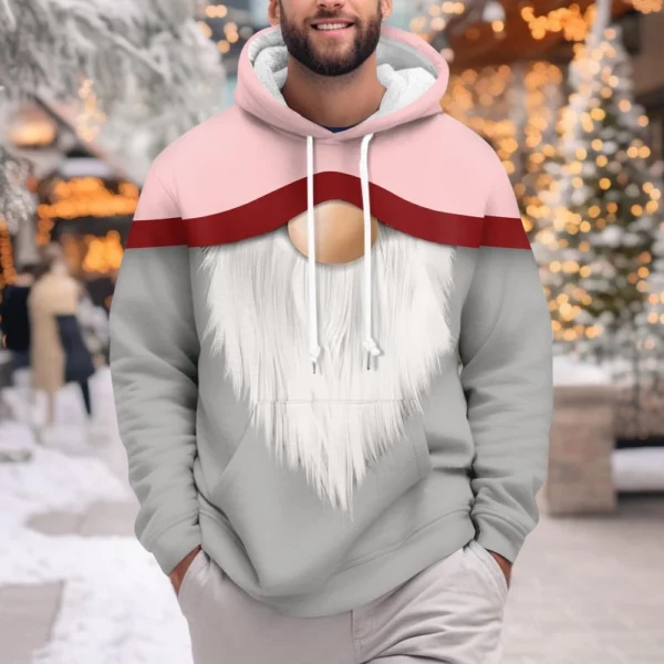 Hooded Sports Tracksuit Unisex Running Outfits Long Sleeve Pullover Hoodies - Image 27