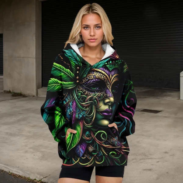 Womens Oversized Sweatshirts Fleece Hoodies Long Sleeve Shirts Pullover Fall - Image 28