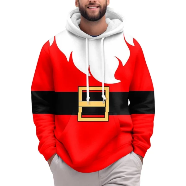 Hooded Sports Tracksuit Unisex Running Outfits Long Sleeve Pullover Hoodies - Image 26