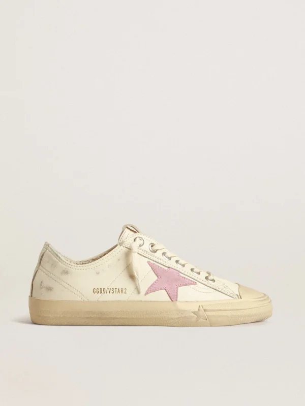 gg*db Women's shoes white pink star board shoes casual shoes
