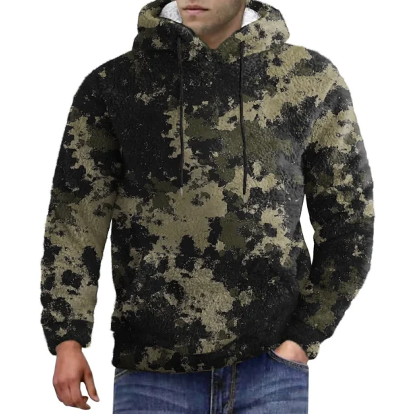 Hooded Sports Tracksuit Unisex Running Outfits Long Sleeve Pullover Hoodies - Image 14