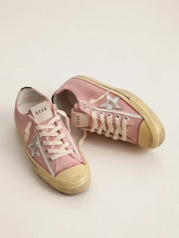 gg*db Women's shoes pink silver star board shoes casual shoes - Image 2