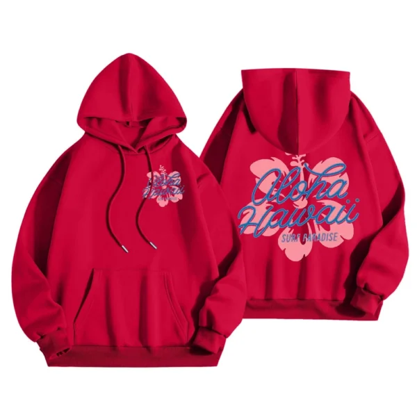 Women's Fashion Lightweight Long Sleeve with Pockets Pullover Hoodies - Image 38