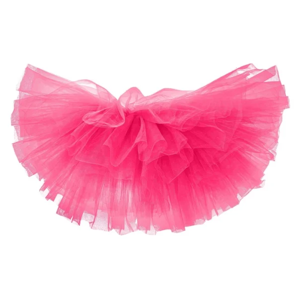 Women's Fashion Solid Color Half Skirt Party Ballet Puff Skirt Mesh Skirt - Image 47