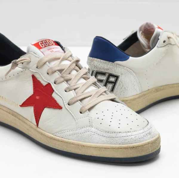 gg*db Men's shoes blue tail red star casual shoes - Image 4