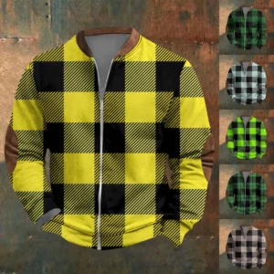 Men's Retro Casual Gradient Printed Sweatshirt