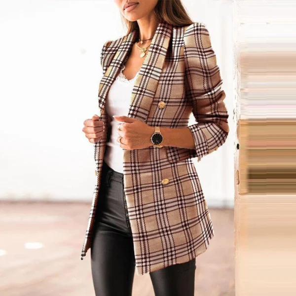 Women's lapel slim fit suit - Image 3