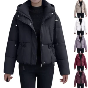 Women's Winter Coat Warm Jacket With Hooded Women Thicken Lightweight Coats