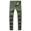 Men's stretch ripped pants tight - Image 6
