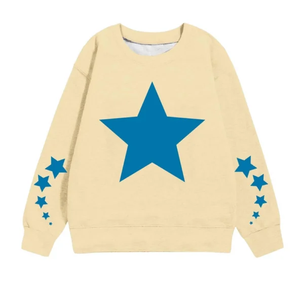 Women's Fashionable Loose Fitting Hooded Pullover, Long Sleeved Sportswear, - Image 16