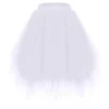 Women's Fashion Solid Color Half Skirt Party Ballet Puff Skirt Mesh Skirt - Image 4