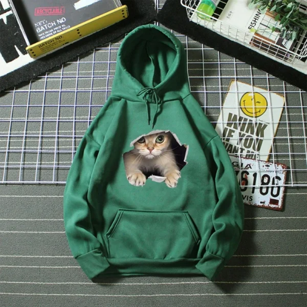 Womens Oversized Fleece Sweatshirts Long Sleeve Sweaters Pullover Fall Outfits - Image 19