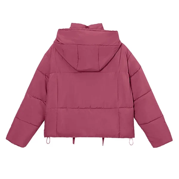 Women's Winter Coat Warm Jacket With Hooded Women Thicken Lightweight Coats - Image 12