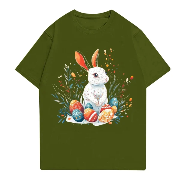 Men's Stand Collar Short Sleeve Shirt Loose Leisure Holiday Shirt Man - Image 7