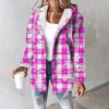 Women's Coat Casual And Fashionable Composite Thick And Warm Printed Hooded - Image 25