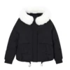 Winter Thickened Cotton-padded Jacket For Age Reduction, Largecollar, Hooded - Image 11