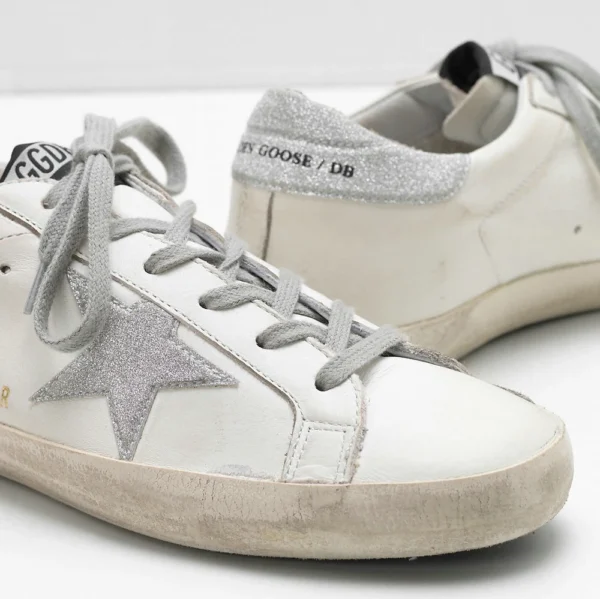 gg*db Women's shoes silver tail silver star sequined board shoes - Image 4