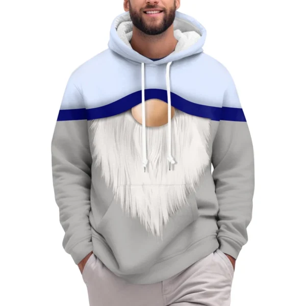 Hooded Sports Tracksuit Unisex Running Outfits Long Sleeve Pullover Hoodies - Image 14