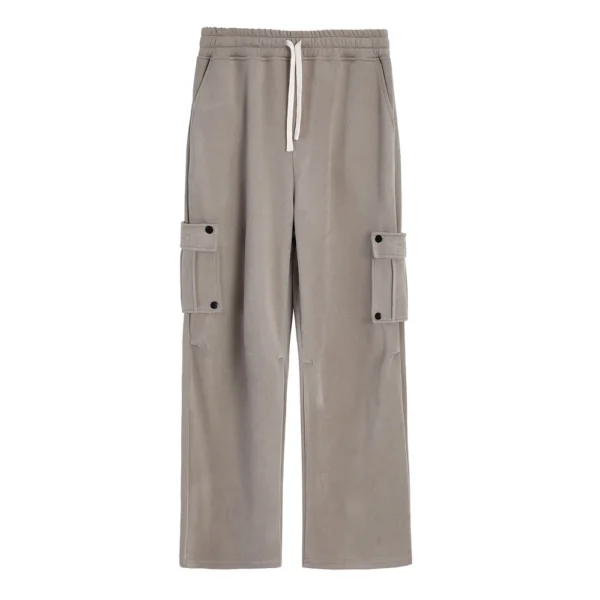 Men's Casual Sports Pants Loose Long Panel Fitness Running Training Sweatpants - Image 11