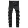 Men's stretch ripped pants tight - Image 10