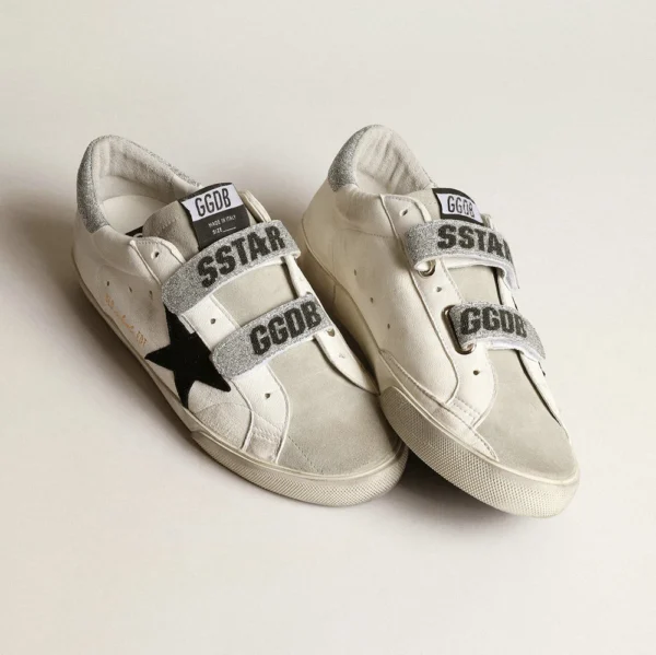 gg*db Women's shoes silver black sequined board shoes casual shoes - Image 7