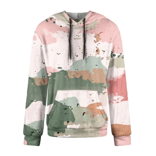 Hooded Sports Tracksuit Unisex Running Outfits Long Sleeve Pullover Hoodies - Image 9