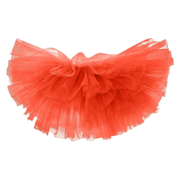 Women's Fashion Solid Color Half Skirt Party Ballet Puff Skirt Mesh Skirt - Image 76