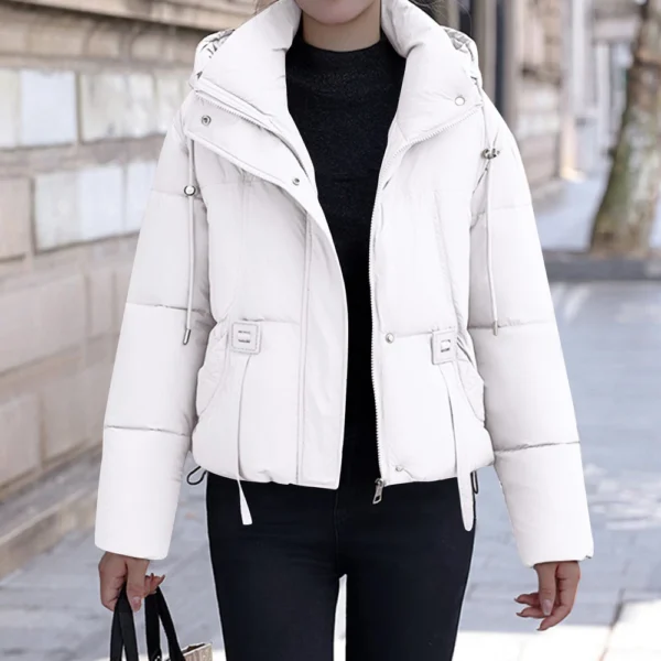 Women's Winter Coat Warm Jacket With Hooded Women Thicken Lightweight Coats - Image 28