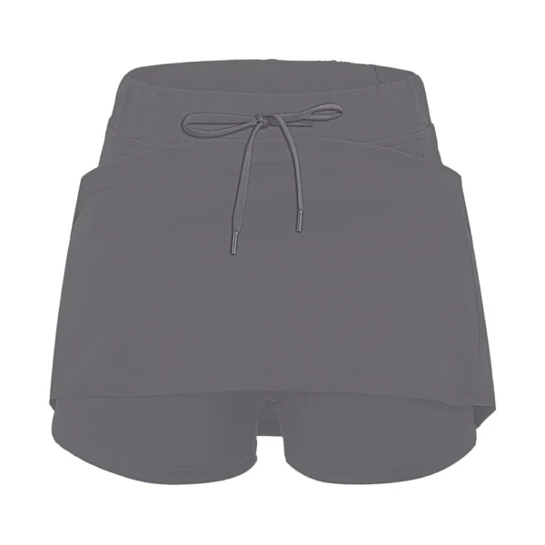 Women's Casual Athletic Fitness Running Yoga Pleated Shorts Skirt Tennis Skirt - Image 4