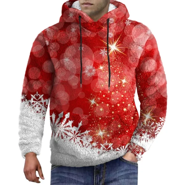 Hooded Sports Tracksuit Unisex Running Outfits Long Sleeve Pullover Hoodies - Image 7