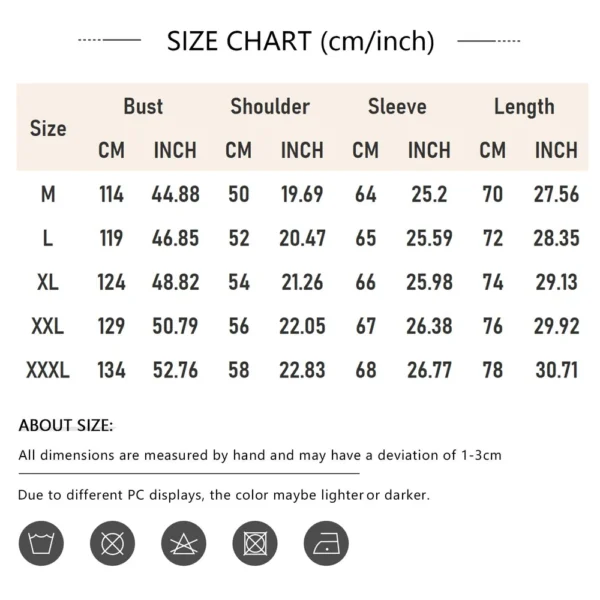 Men's Winter Corduroy Heavy Weight Long Sleeve Fashion Coat Workwear Jacket - Image 21