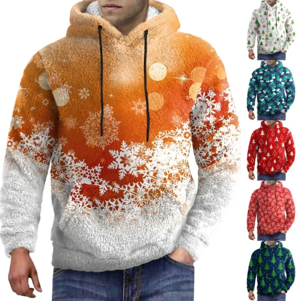 Men's Standing Collar Sweatshirt Is Outdoor Casual Sweaters Tops