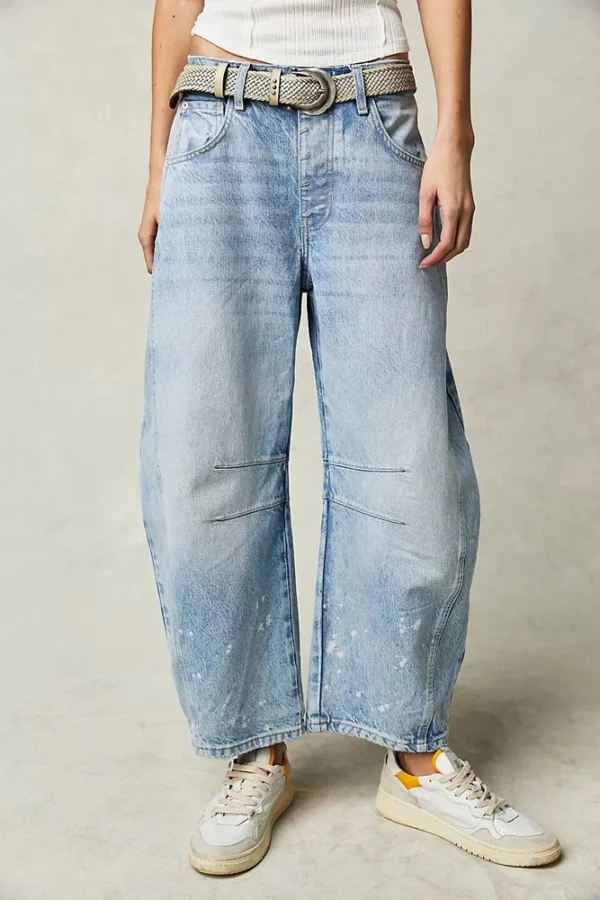 Casual Women's Stretch Loose Wide Leg Pants - Image 19