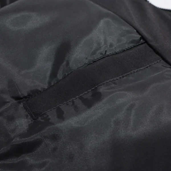 Mens Casual Outdoor Pocket Solid Color Fashion Cotton-Padded Jacket - Image 8