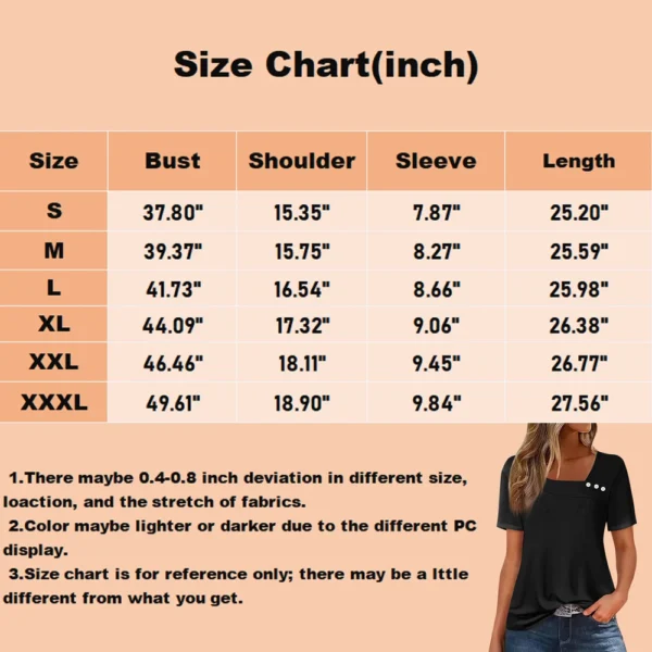 Women's Short Sleeved Loose Daily Casual Round Neck Fashion Printed T-Shirt - Image 33