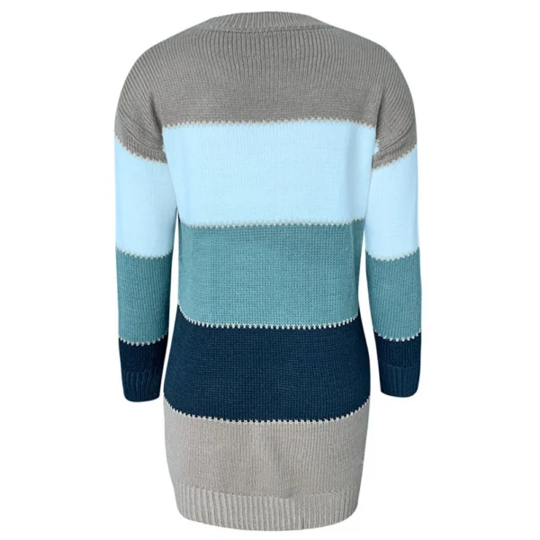 Sexy Women's Knit Sweater Long Sleeve Package Hips Party  Dress - Image 11