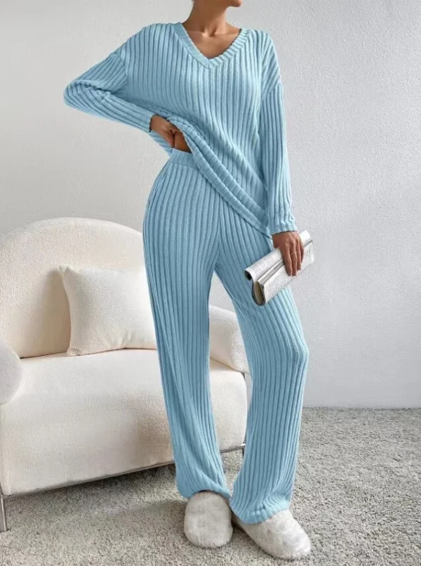 Fashion Casual Straight Pants Loose Suit - Image 12