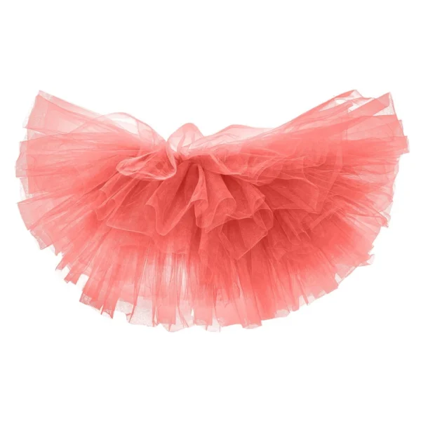 Women's Fashion Solid Color Half Skirt Party Ballet Puff Skirt Mesh Skirt - Image 88