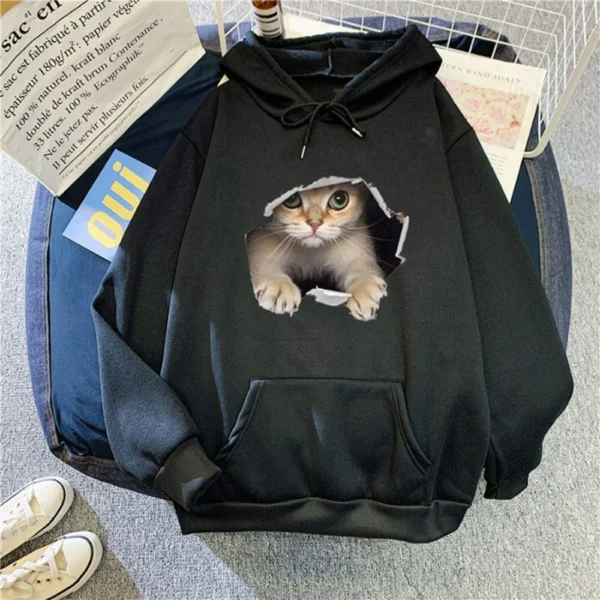 Womens Oversized Fleece Sweatshirts Long Sleeve Sweaters Pullover Fall Outfits - Image 16