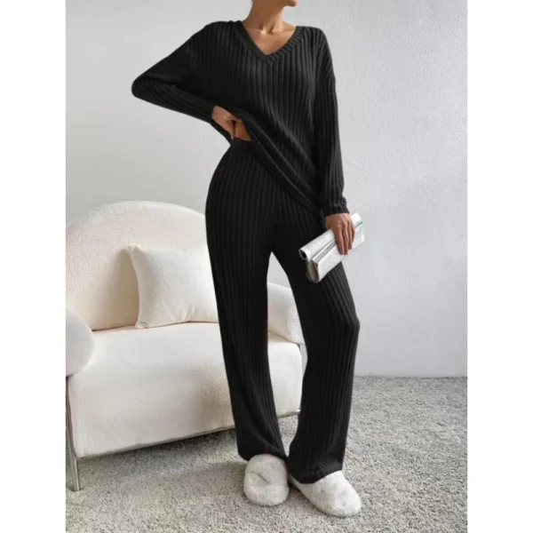 Fashion Casual Straight Pants Loose Suit - Image 9