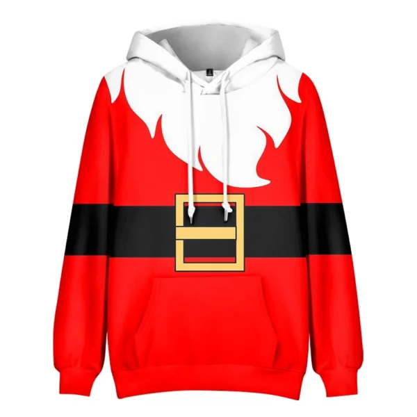Hooded Sports Tracksuit Unisex Running Outfits Long Sleeve Pullover Hoodies - Image 11