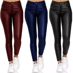 Women's high leggings long pants women