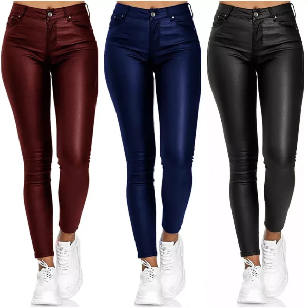 Women's high leggings long pants women