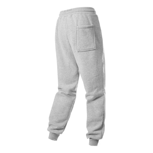 Men's Fleece Active Retro Casual Leg Tied Pants Mens Sweatpants with Pockets - Image 6
