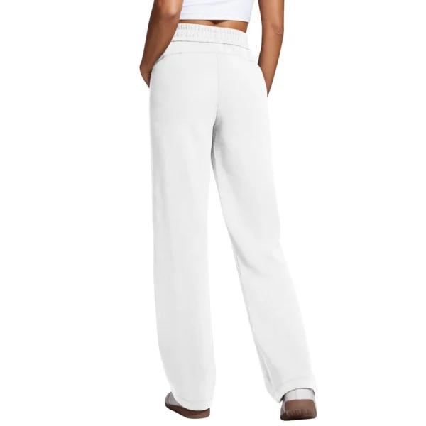 Women's Fashion Straight Casual Hundred Draped Sweat Casual Pants With Pockets - Image 6