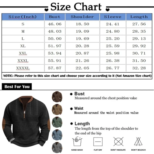 Men's Retro Casual Gradient Printed Sweatshirt - Image 18
